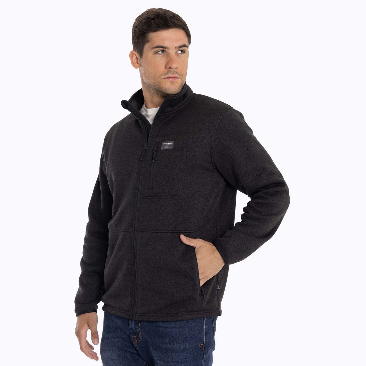 MERRELL - Polar Hombre Snake Knitted Fleece Negro MERRELL