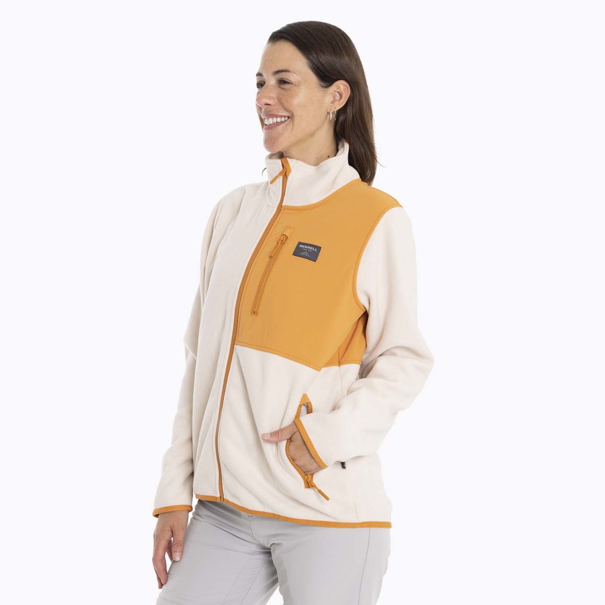 MERRELL - Polar Mujer Noatak Microfleece Crema MERRELL