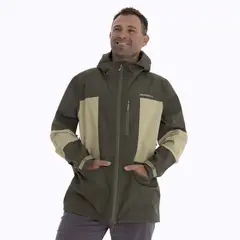 MERRELL - Impermeable Hombre Bravo Hard Shell café oscuro
