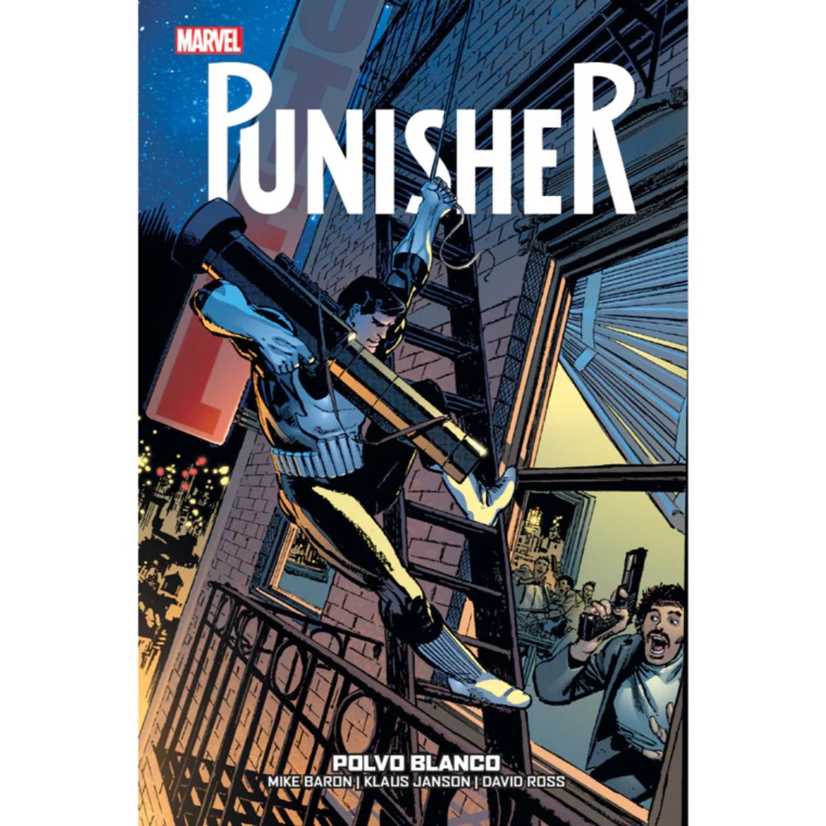 PANINI CHILE - Marvel Vintage - Punisher Polvo Blanco