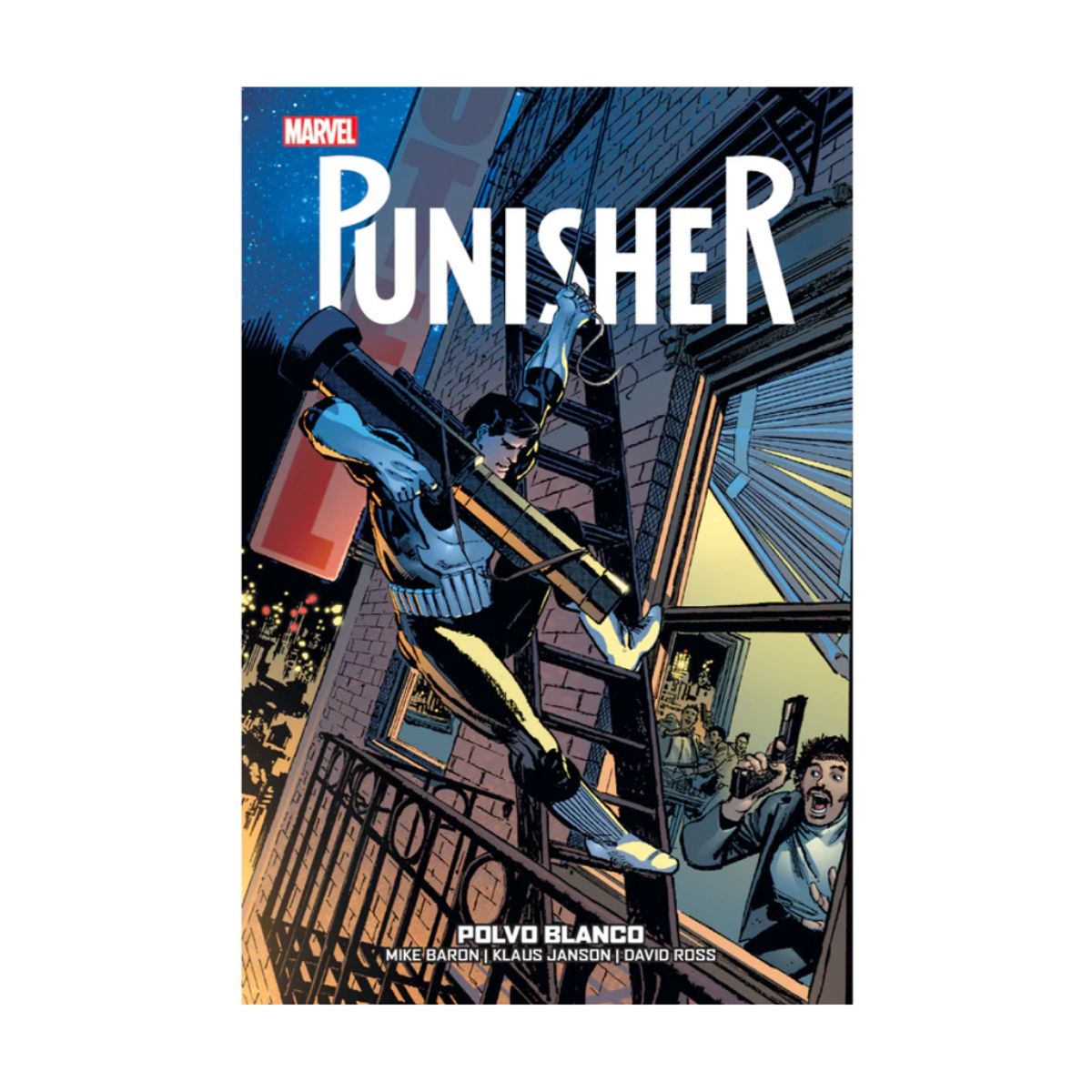 PANINI CHILE - Marvel Vintage - Punisher Polvo Blanco
