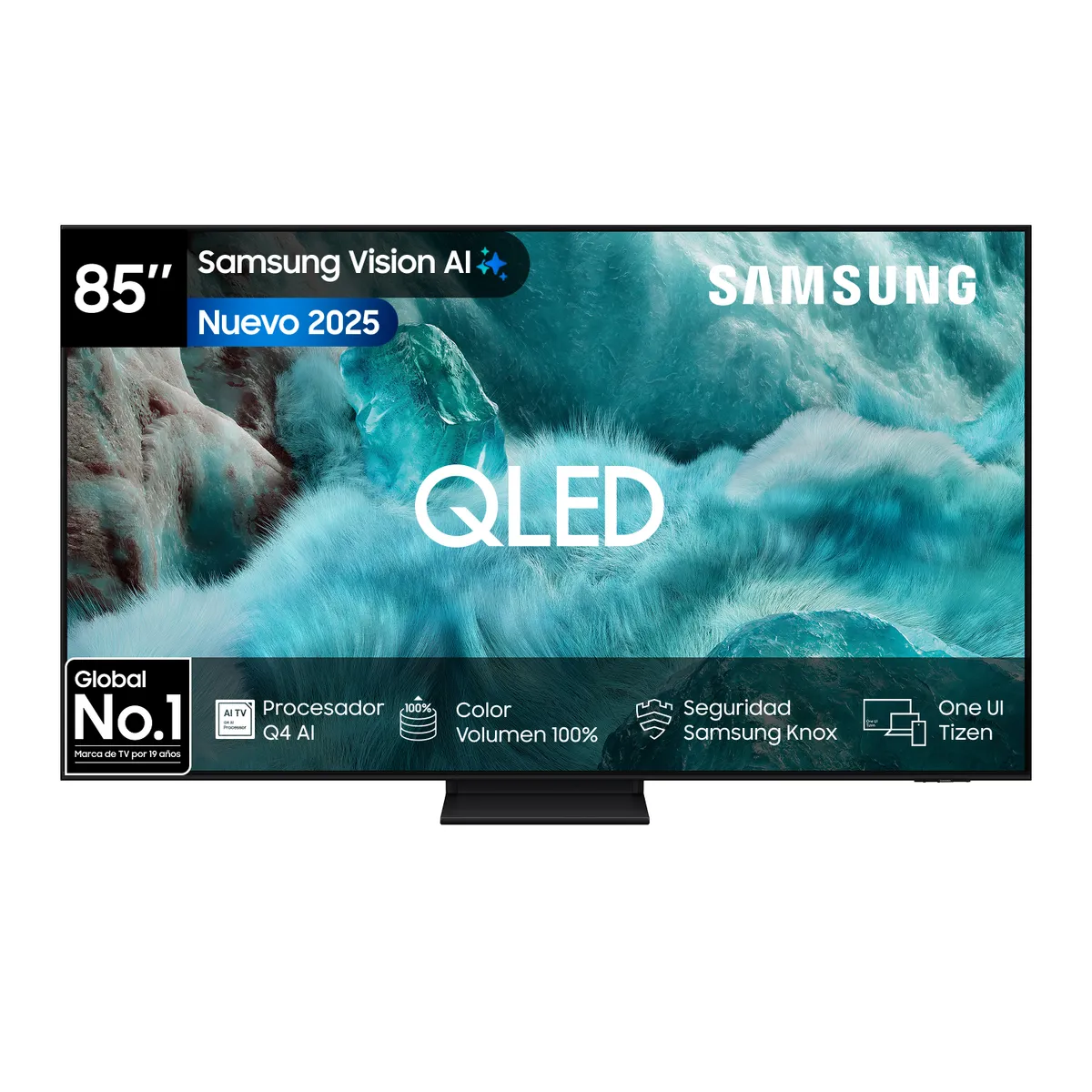 SAMSUNG - 85 QLED Q7F5 4K Vision AI Smart TV 2025