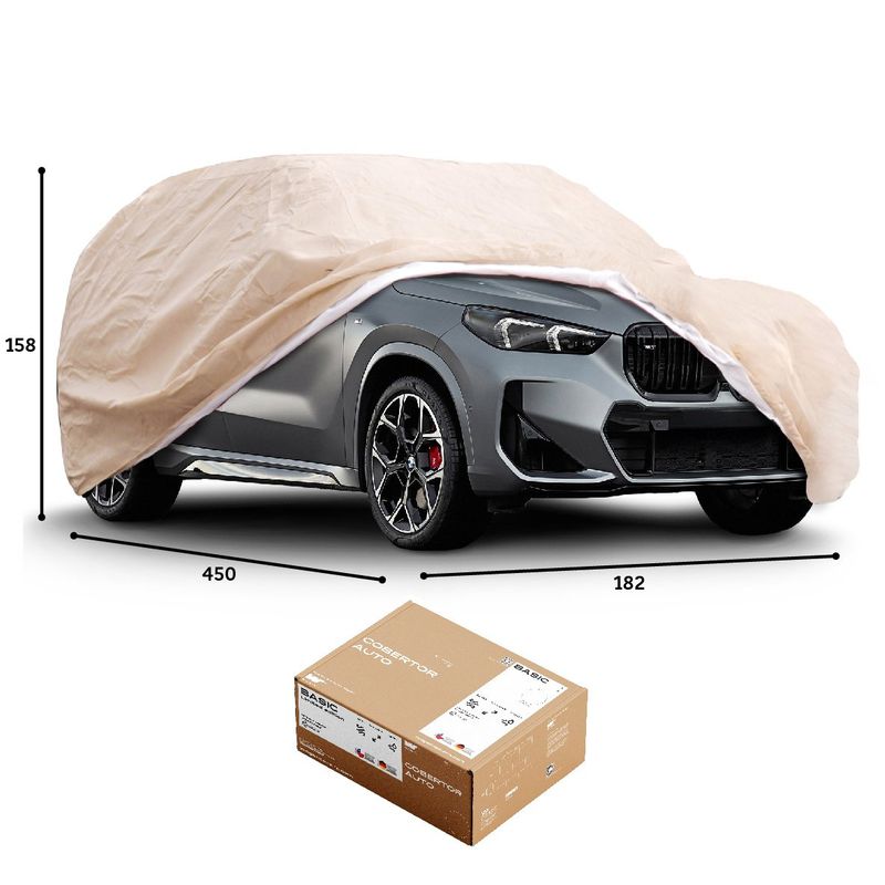 CWAGEN - Funda para Auto Beige SUV S - Wagen Covers Basic
