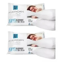 Almohadas American Family 50x70cm Pack Set 4 Unidades