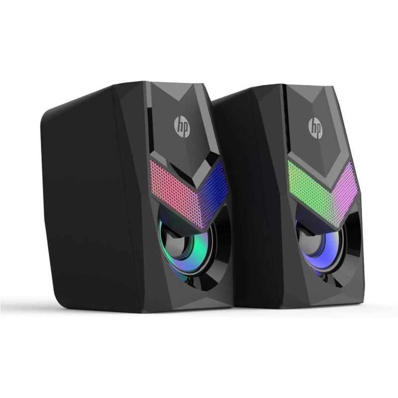 HP - Parlantes de Ordenador HP DHE-6000 20 2x3W Gaming RGB - Negro