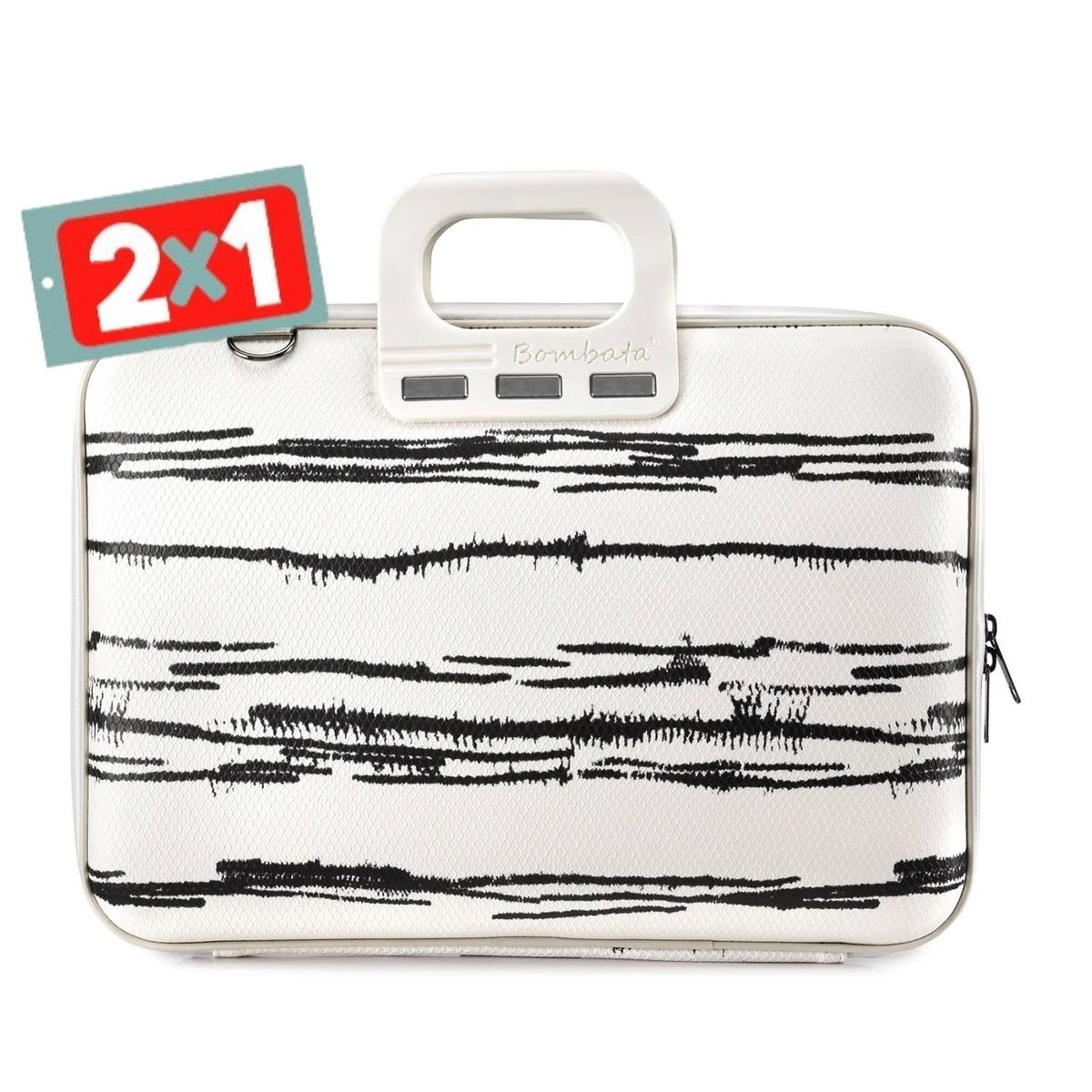 BOMBATA - BOLSO BOMBATA BLACK & WHITE PARA NOTEBOOK 13