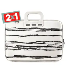 BOMBATA - BOLSO BLACK & WHITE PARA NOTEBOOK 13