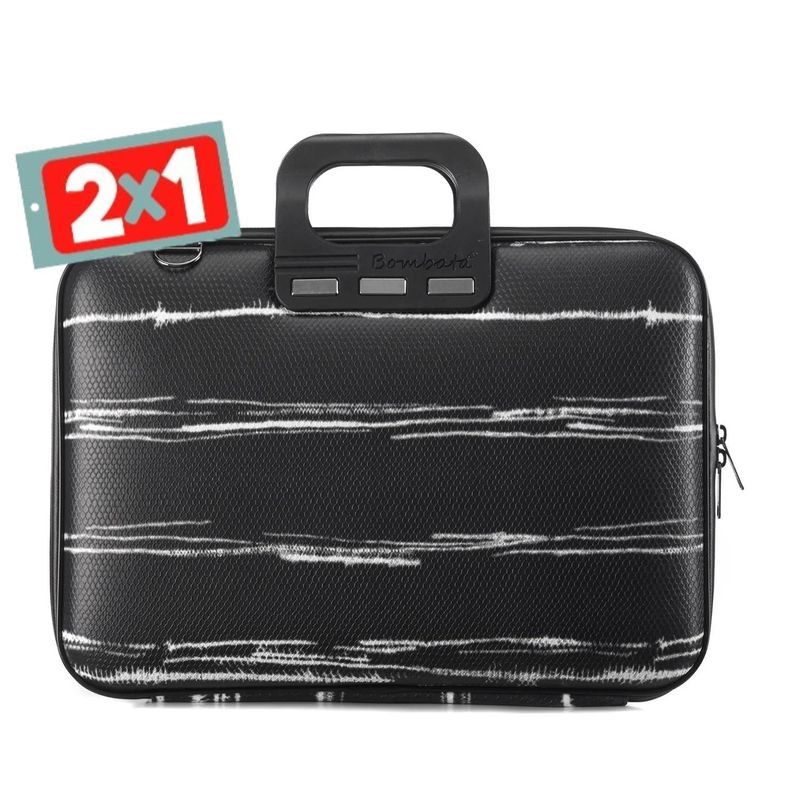 BOMBATA - BOLSO BOMBATA BLACK & WHITE PARA NOTEBOOK 13