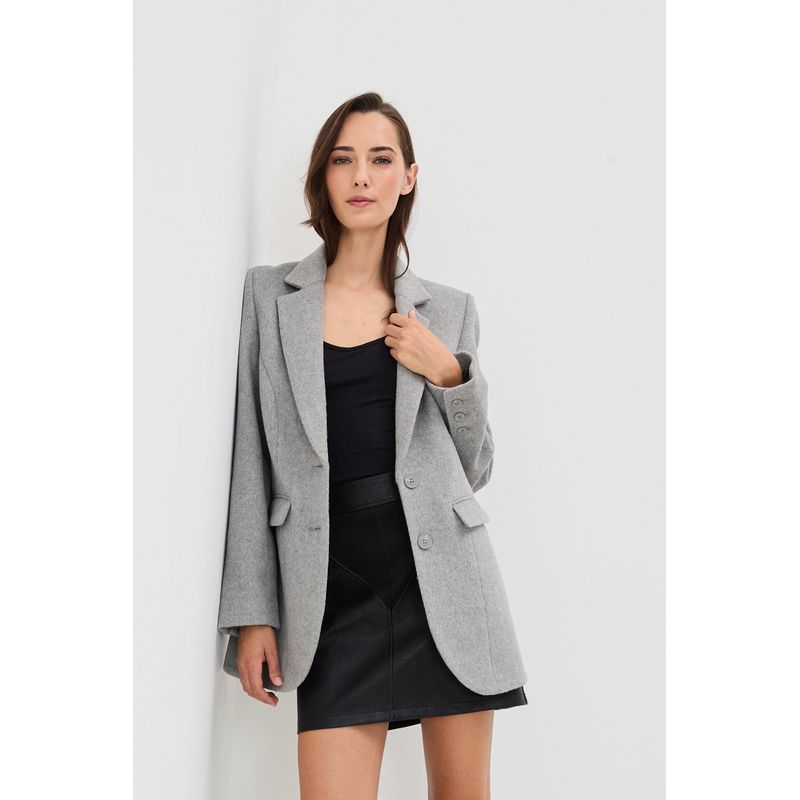 IO - Blazer Gris Mujer Io