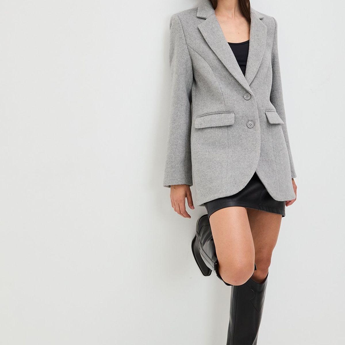 IO - Blazer Gris Mujer Io