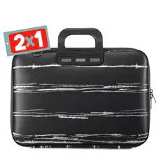 BOMBATA - BOLSO BLACK & WHITE PARA NOTEBOOK 156