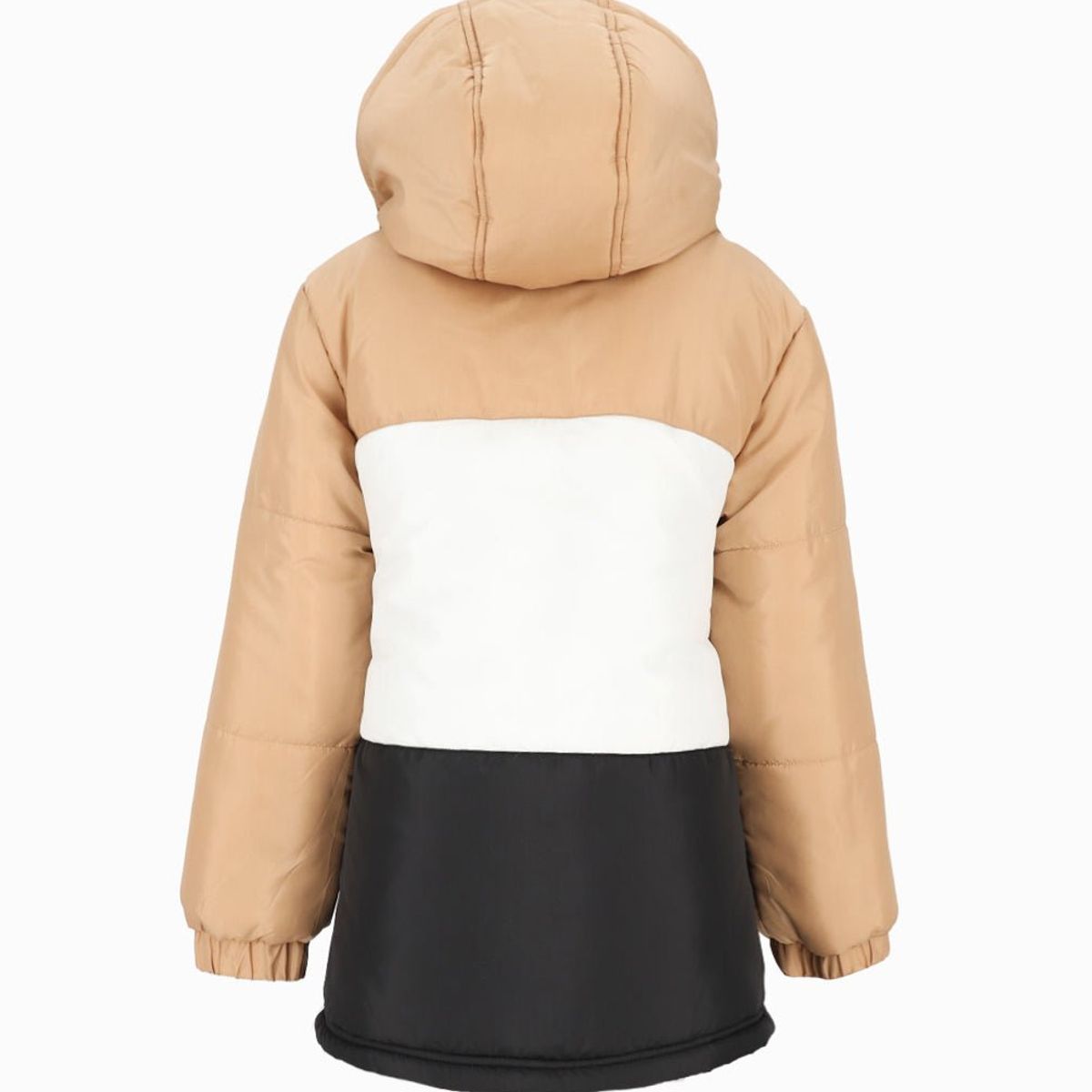 BLACK AND BLUE - Parka niño impermeable beige Black and Blue