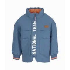 BLACK AND BLUE - Chaqueta niño impermeable celeste