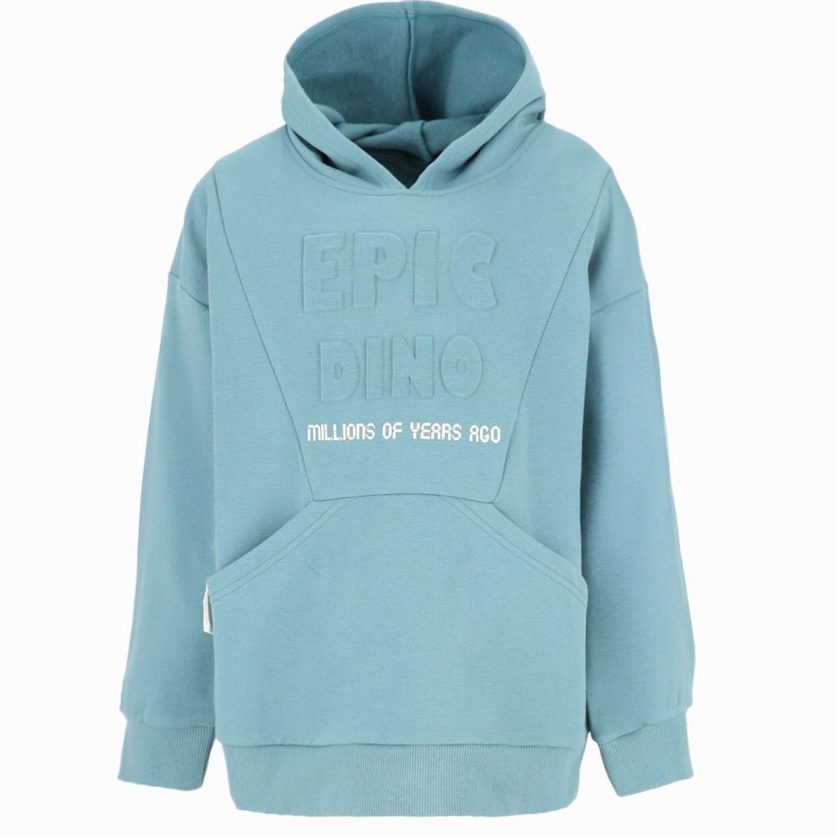 BLACK AND BLUE - Polerón niño básico petróleo Black and Blue