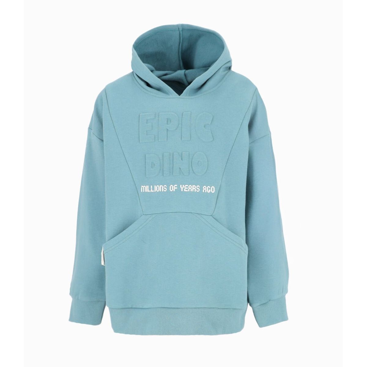 BLACK AND BLUE - Polerón niño básico petróleo Black and Blue