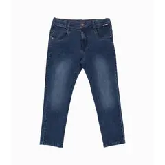 BLACK AND BLUE - Jeans niño pitillos denim azul