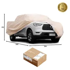 CWAGEN - Funda para Auto Beige Pick Up M - Wagen Covers Basic