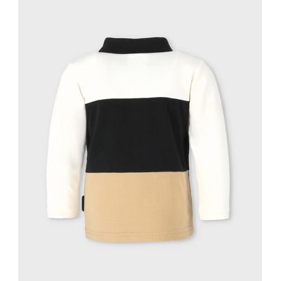 Imagen 2 del producto Polera bebés con cuello blanco