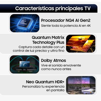 Imagen 2 del producto 75 Neo QLED 4K QN85F Vision AI Smart TV 2025