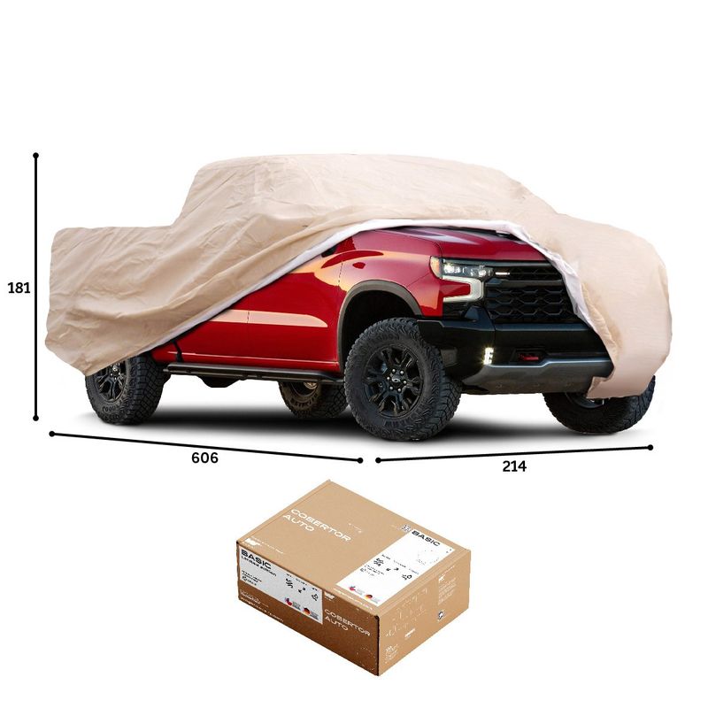 CWAGEN - Funda para Auto Beige Pick Up L - Wagen Covers Basic