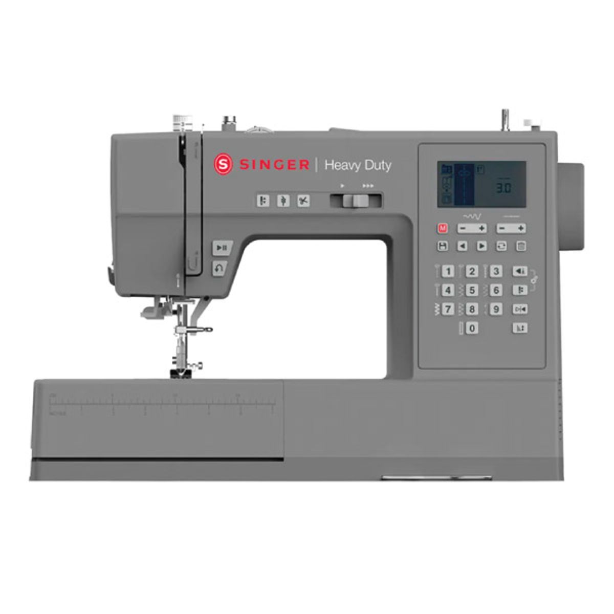 SINGER - Máquina de coser Singer computarizada HD6805C Heavy Duty