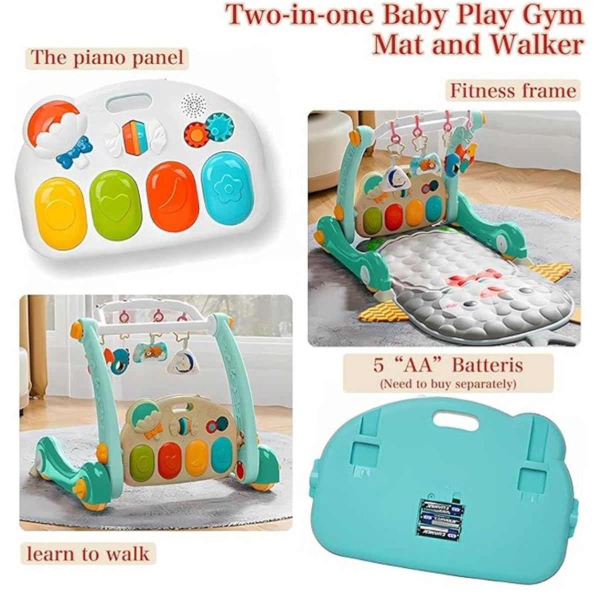 GENERICO - GIMNASIO MULTIFUNCIONAL ANDADOR PARA BEBE