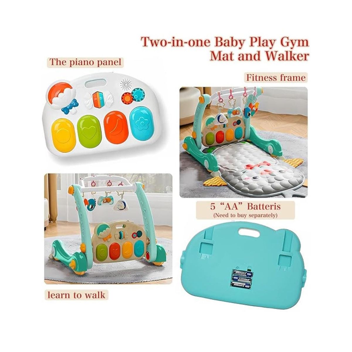 GENERICO - GIMNASIO MULTIFUNCIONAL ANDADOR PARA BEBE