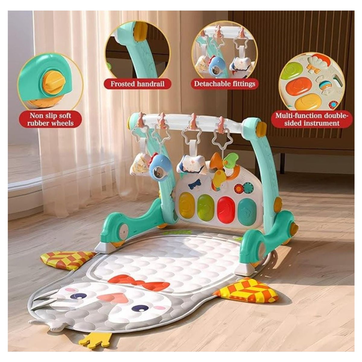 GENERICO - GIMNASIO MULTIFUNCIONAL ANDADOR PARA BEBE