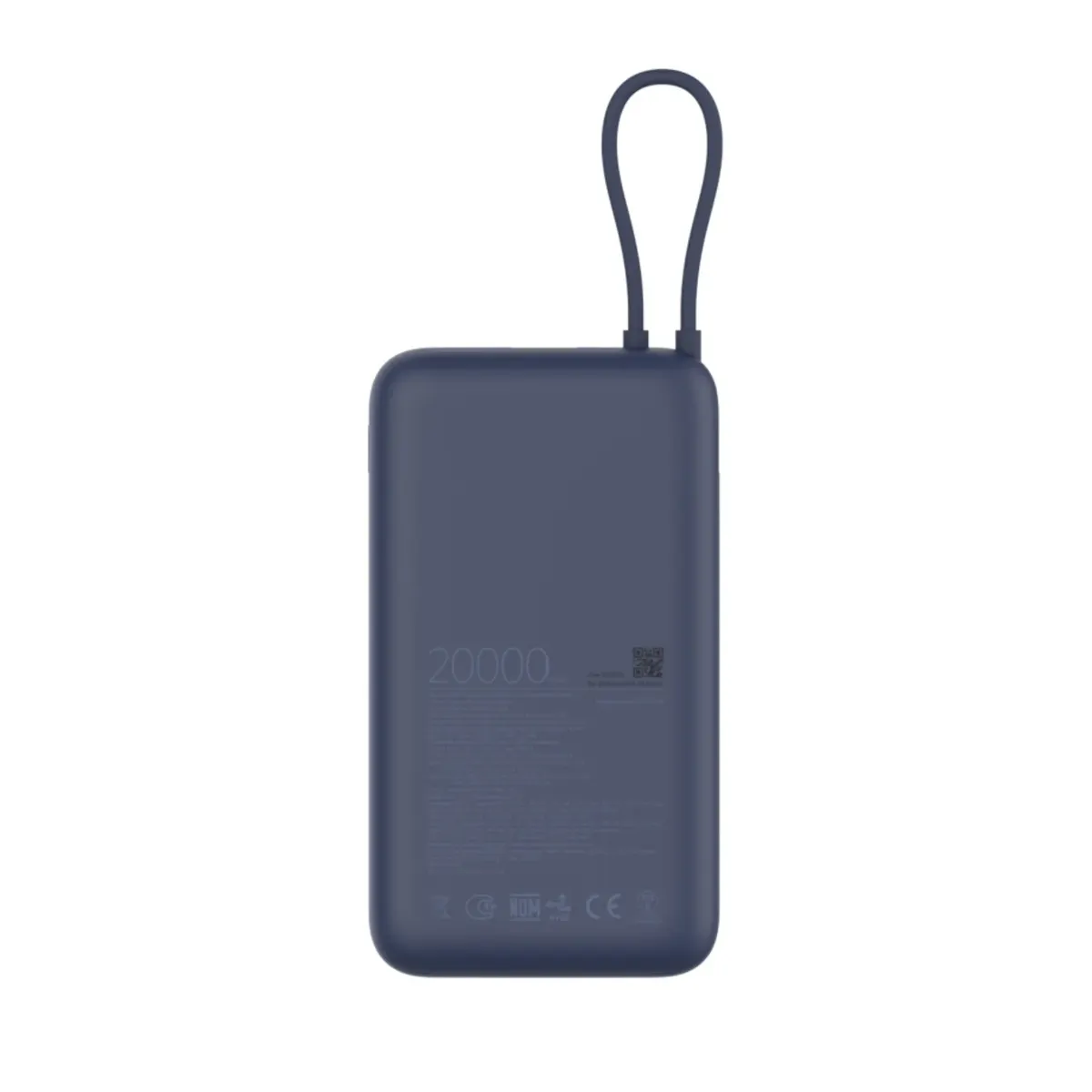 XIAOMI - Cargador Portátil Xiaomi Power Bank 33w 20000Mah Carga Rápida AZUL