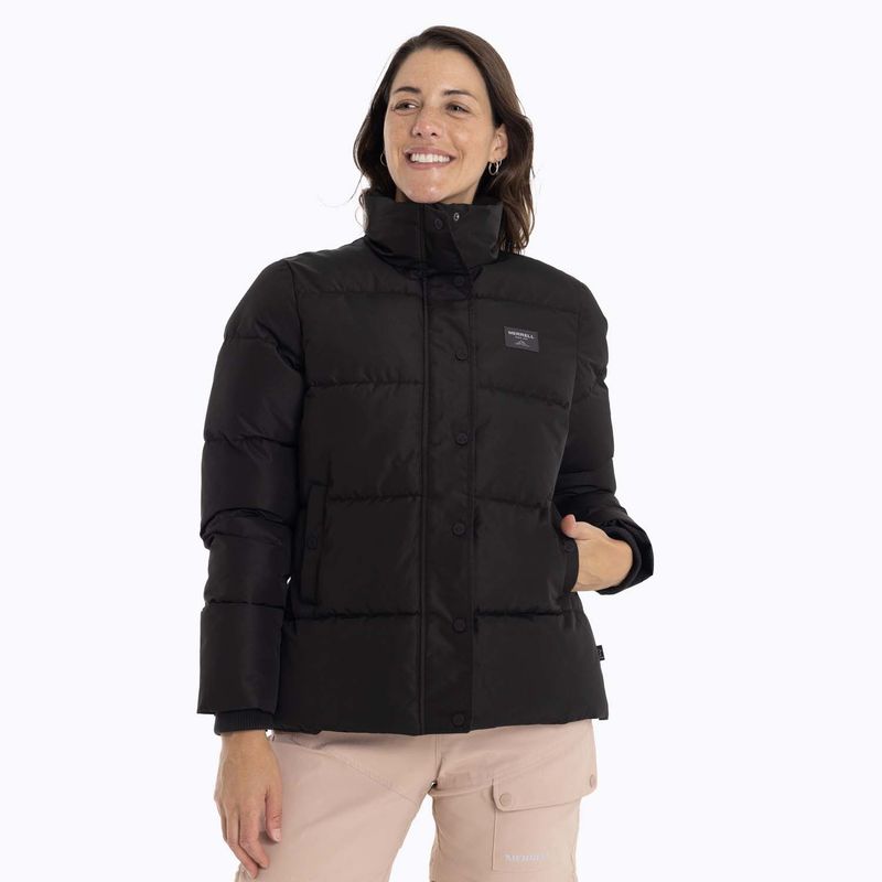 MERRELL - Parka Mujer Puffa Negro MERRELL