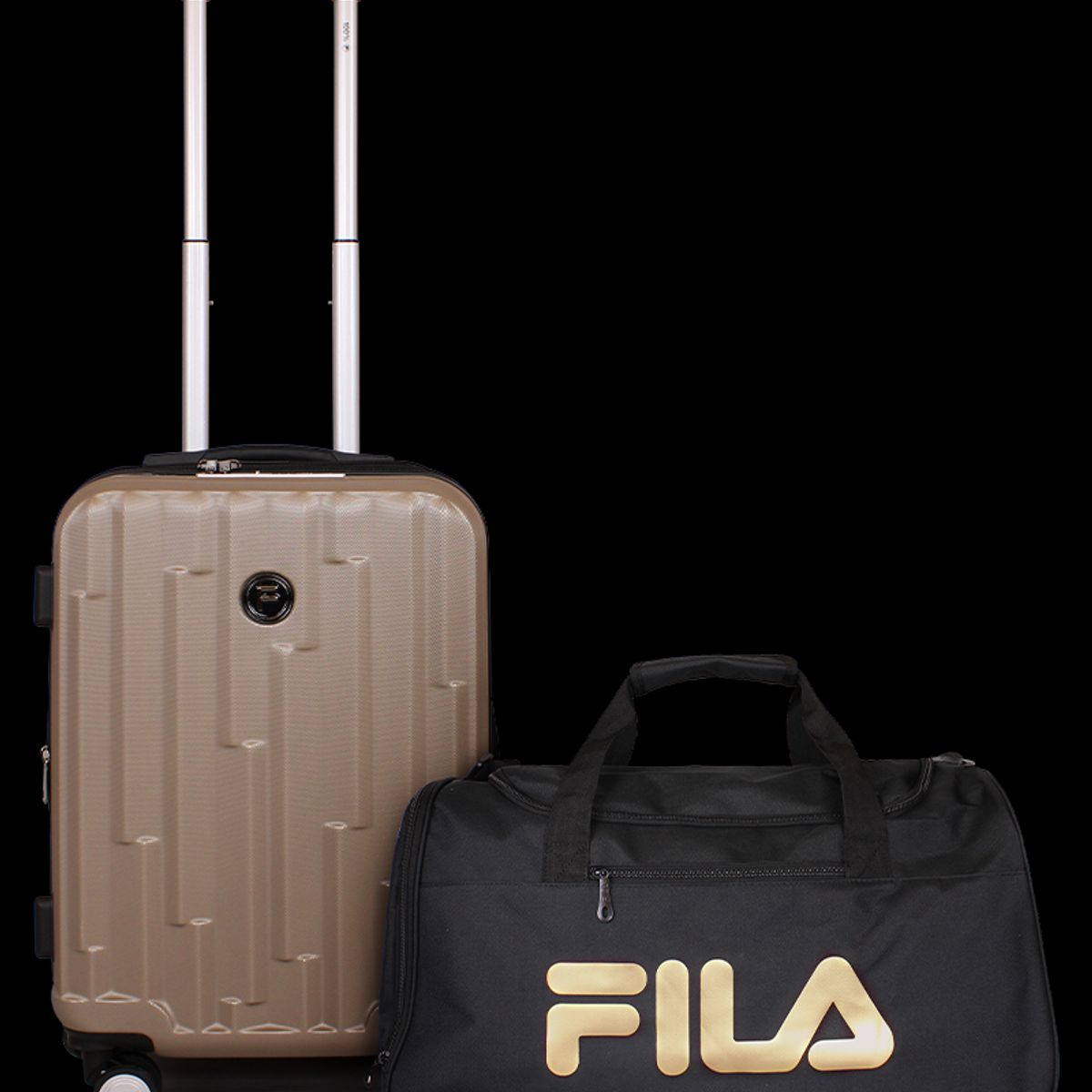 F - Pack Maleta cabina Flip café 10kg + bolso Fila 42lts
