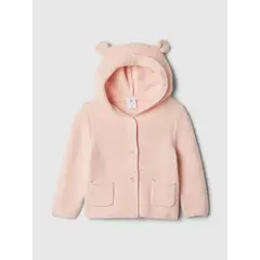GAP - Sweater Recién Nacido Cárdigan Rosado