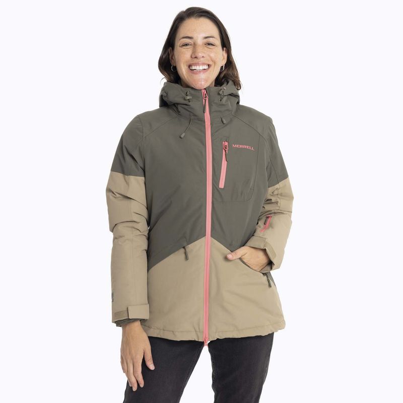 MERRELL - Parka Mujer Pecos 3 In 1 Café oscuro MERRELL