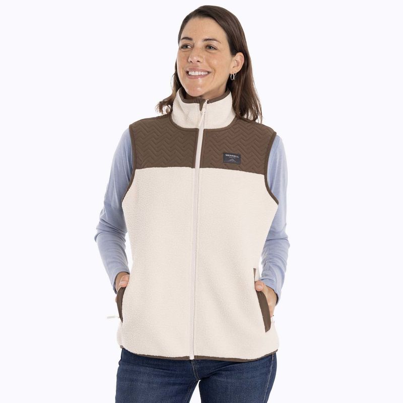 MERRELL - Polar Mujer Ouachi Sherpa Crema MERRELL