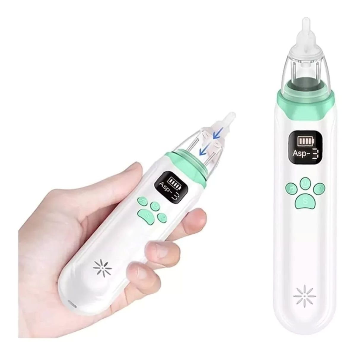 MUNDO MAGIA - Aspirador Nasal De Remoción Moco Eléctrico Para Bebés