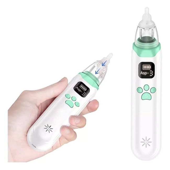 MUNDO MAGIA - Aspirador Nasal De Remoción Moco Eléctrico Para Bebés