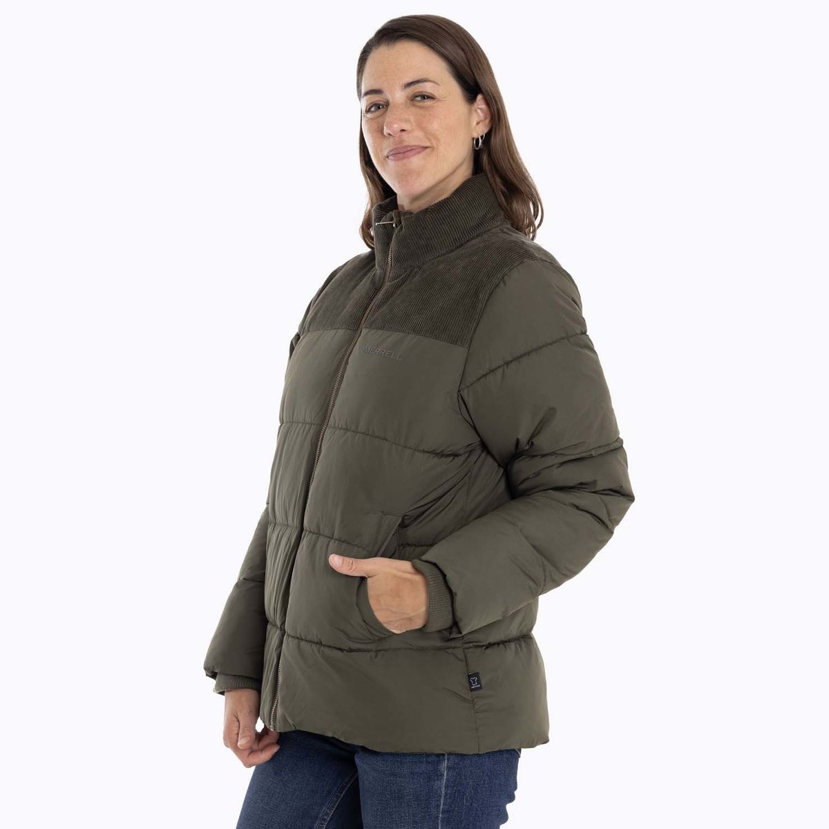 MERRELL - Parka Mujer Nowitna Café oscuro MERRELL