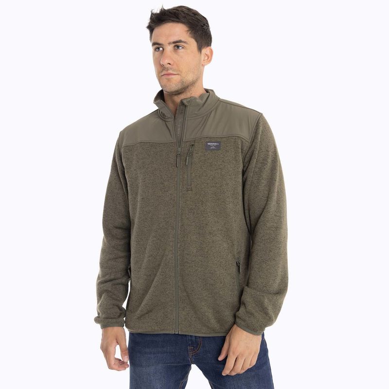 MERRELL - Polar Hombre Ohio Knitted Café oscuro MERRELL