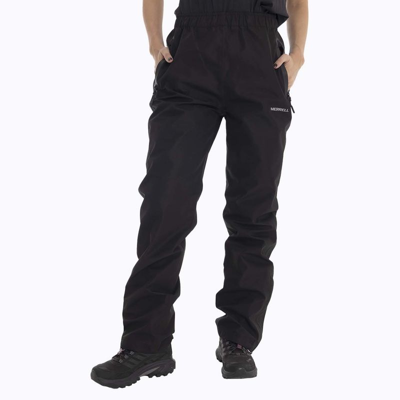 MERRELL - Cubre Pantalon outdoor Mujer Hardshell Negro MERRELL