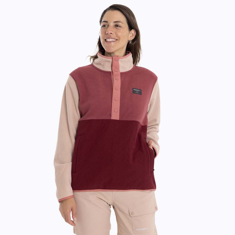 MERRELL - Polar Mujer Utukok Microfleece Burdeo MERRELL