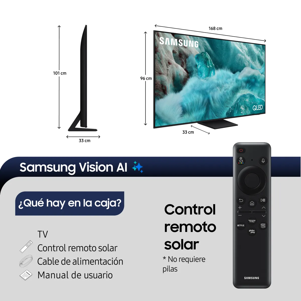 SAMSUNG - 75 QLED Q7F5 4K Vision AI Smart TV 2025