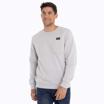 Imagen 2 del producto Poleron Hombre Yellowst Sweatshirt Gris claro