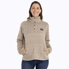 MERRELL - Polar Mujer Awuna Sweatshirt Beige