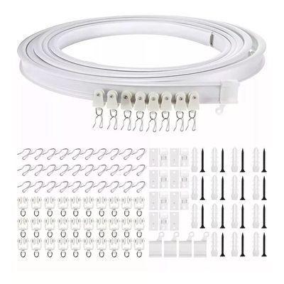 Imagen 2 del producto 5m Riel De Cortina Ventanas De Techo Flexiblemontaje Curvo