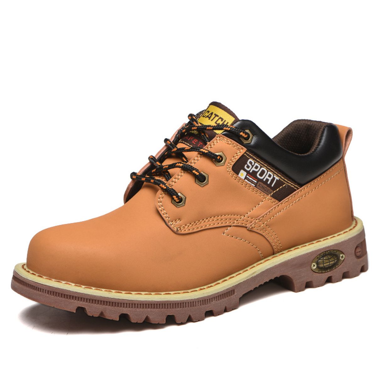 TIOZONEY - Zapatos de seguridad Hombre - Amarillo