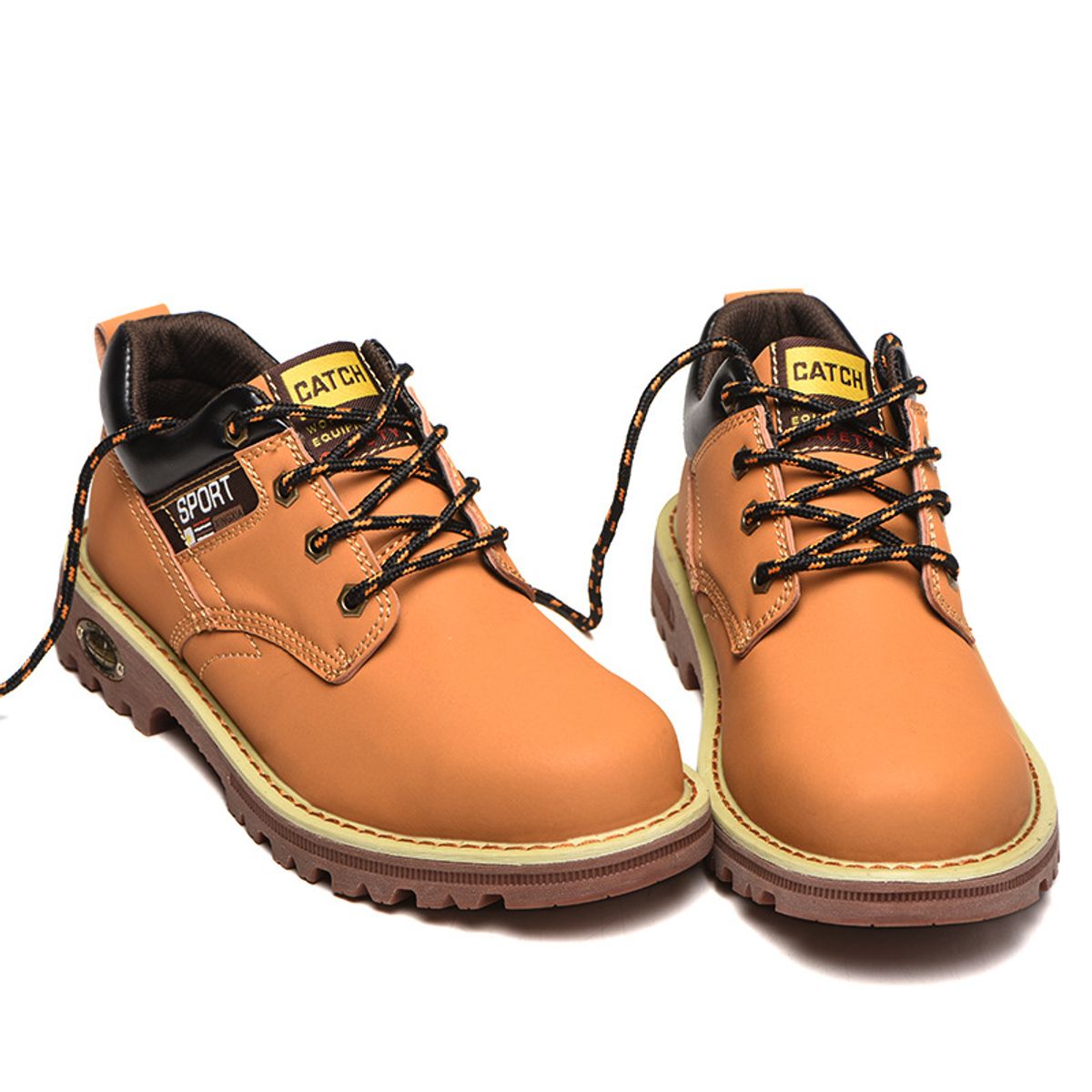 TIOZONEY - Zapatos de seguridad Hombre - Amarillo