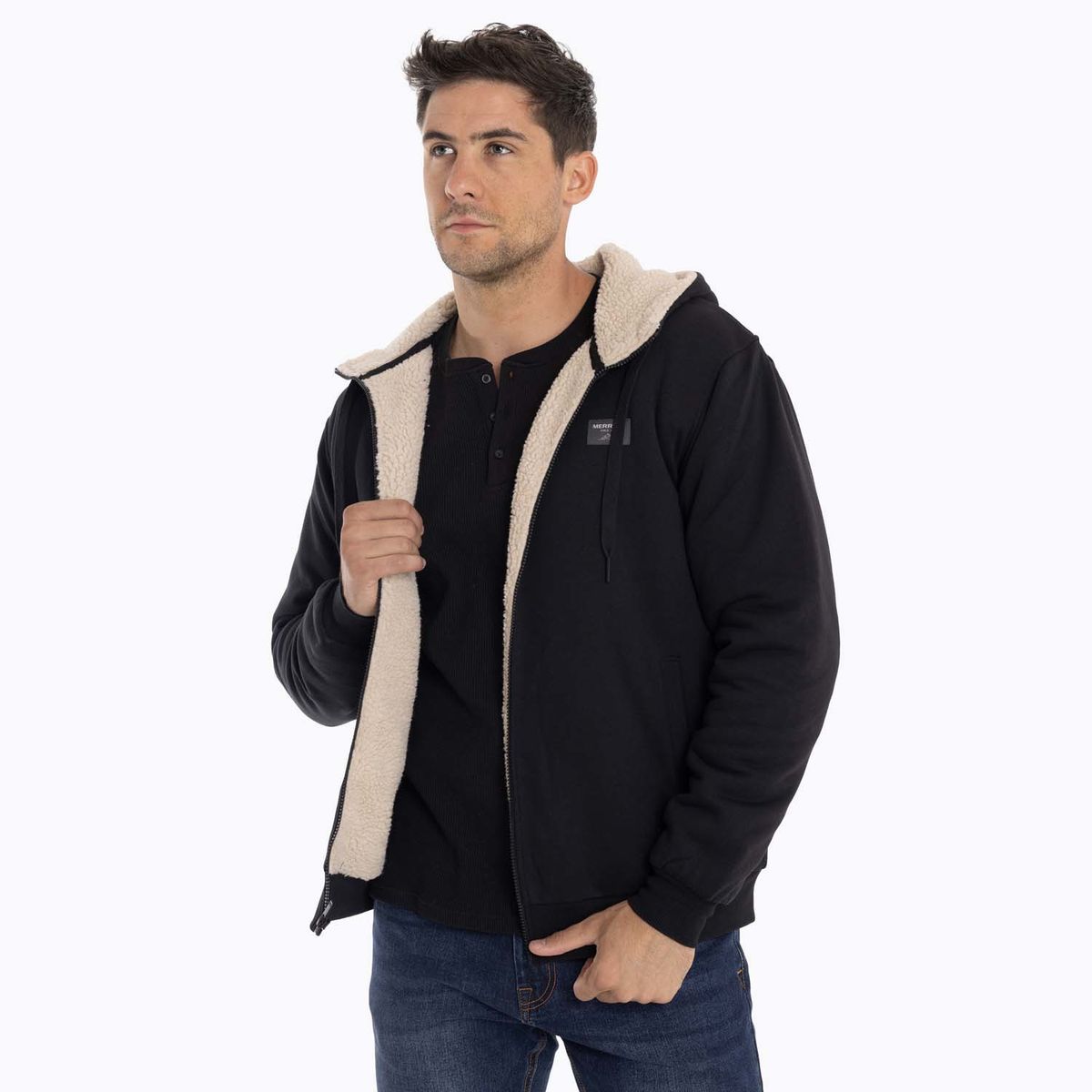 MERRELL - Poleron Hombre Gilla Negro MERRELL