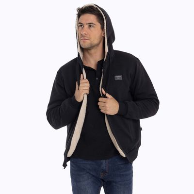 Imagen 2 del producto Poleron Hombre Gilla Negro