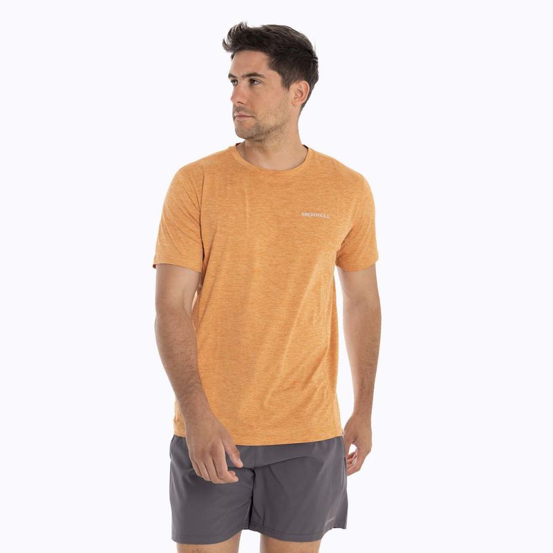 MERRELL - Polera Hombre Sport Sabine Naranja claro MERRELL