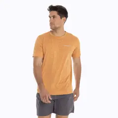 MERRELL - Polera Hombre Sport Sabine Naranja claro